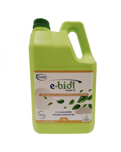 Detersivo a pH neutro per il lavaggio manuale di piatti e stoviglie ad elevata azione sgrassante su incrostazioni e residui di cibo, delicato sulla pelle. Colore: verde. Profumazione: inodore. Certificato Ecolabel.