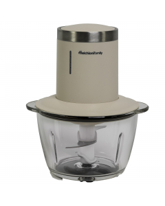 Potente tritatutto con ciotola in vetro da 1,2L e lama a due strati. Dimensione:  19,7x19,5x26,3cm.
• Batteria agli ioni di litio da 11,1 V 2000 mAh, motore CC
• Cavo di ricarica di tipo C, lunghezza 60 ~ 120 cm, include adattatore di ricarica
• • Durata 