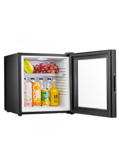 Sistema di raffreddamento termoelettrico a celle di Peltier con tecnologia brevettata HEAT-PIPE.Minifrigo con esclusivo sistema di regolazione a logica fuzzy per un basso consumo energetico. Senza CFC, rispettoso dell'ambiente. Nessuna vibrazione e nessun
