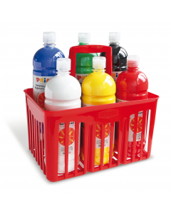 Tempera pronta in bottiglia in pet da 1000ml con tappo dosatore.