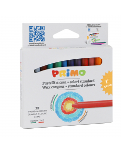 Colore a base di cera per sua caratteristica scorrevole sulla carta lascia un segno di tono vivo e lucido. Si presta ad essere utilizzato con successo da artisti di tutte le età a seconda della manualità e dell’esperienza. Utilizzabile su carta o cartonci