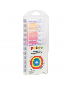 Astuccio in polipropilene da 12 colori in tubetto da 12ml