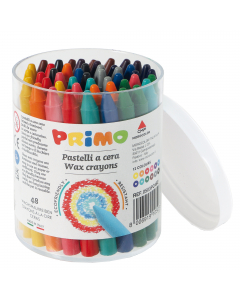 Colore a base di cera per sua caratteristica scorrevole sulla carta lascia un segno di tono vivo e lucido. Si presta ad essere utilizzato con successo da artisti di tutte le età a seconda della manualità e dell’esperienza. Utilizzabile su carta o cartonci