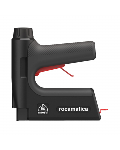 Fissatrice a batteria dotata di manopola di regolazione della potenza di infissione, ideale per tutti i lavori di fissaggio. Comoda impugnatura in gomma antiscivolo e dispositivo di regolazione potenza di sparo a 5 intensità. Dotata di presa USB e stazion