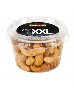 Bicchiere da 100gr anacardi tostali e salati. Ingredienti: Anacardi (99%), sale (1%).