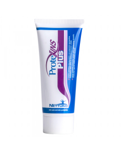 Crema protettiva per mani arricchita con emollienti contro sostanze a base acquosa che stabilizza la barriera cutanea congestionata dal contatto con sostanze umide e ne favorisce la rigenerazione. Protegge da acidi deboli, alcali, soluzioni acquose, oli d