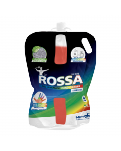Gel lavamani con microgranuli minerali derivati dalla pomice e arricchito con sericina emolliente. Di color rosso e dal profumo di sandalo patchouli, la Rossa in Gel si caratterizza per le sue ottime proprietà detergenti ed emollienti, queste ultime detta