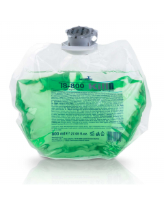 Ricarica Igienizzante spray da 800ml (sanitizzante che non richiede risciacquo) da utilizzare con Dispenser da muro T-Small (73958).
Privo di solventi , senza alcool. 
Non infiammabile. 
Arricchito con emollienti ad agenti idratanti. 
Contiene un agente a