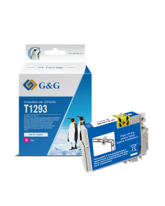 Cartuccia ink compatibile G&G Magenta per Epson Stylus office B42WD/B*305F/B*305FW/B*320FW/B*525WD/B*625FWD/B*635FWD/B*925FWD/B*935FWD/EPSON Stylus S*230/S*235W/S*420W/S*425W/S*435W/S*440W /S*445W/S*525WD/S*535WD/S*620FW;Epson Workforce WF-7015