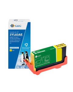 Cartuccia ink compatibile G&G Giallo per HP OfficeJet 8012/8014/8015/8017;OfficeJet Pro 8022/8023/8024/8025 AIO