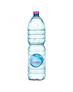 Acqua naturale bottiglia PET 1,5lt Vera