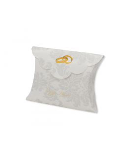 Scatoline portaconfetti in carta, dimensioni: 10x8x3cm. Confezione da 25 pz.