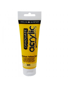 Colore acrilico per studenti e pittori principianti. Tinte forti e brillanti, semplici da usare, pronto all'uso. Molto elastico e con rapido tempo di essiccazione.
