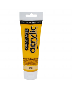 Colore acrilico per studenti e pittori principianti. Tinte forti e brillanti, semplici da usare, pronto all'uso. Molto elastico e con rapido tempo di essiccazione.