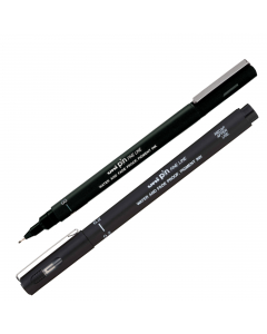 Marcatore a penna a inchiostro pigmentato, resistente alla luce e all'acqua, per una lunga durata. Per un tratto preciso e nitido. Ideale per disegni tecnici e professionali. Fusto in plastica con cappuccio antisoffocamento. Punta 0.2mm.