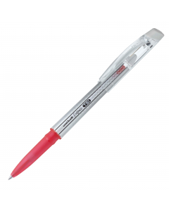 Penna a sfera con inchiostro gel termosensibile cancellabile. La nuova formula dell'inchiostro garantisce una scrittura più scorrevole e facile da cancellare. Un tratto preciso, intenso e una maggiore lunghezza di scrittura. Provvista di doppia gomma, in 
