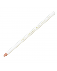 Matita ideale per scrivere e marcare pelle, tessuti, stoffa, vetro, metallo, plastica e ceramica in modo indelebile. Non Sporca le mani. Non si tempera: la carta che ricopre il fusto si "srotola".
Colore mina bianco, confezione 12 pezzi.
