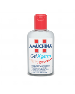 Gel antisettico, studiato per disinfettare a fondo la pelle delle mani. La sua particolare formulazione è in grado di ridurre efficacemente in pochi secondi germi e batteri presenti sulla cute. Amuchina Gel X-GERM Disinfettante Mani è attivo su virus, fun
