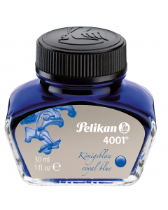 Adatto a qualsiasi stilografica con ricarica a stantuffo o a convert. Di ottima qualità, non forma depositi e non sbava. Il colore blu royal è cancellabile con Super Sheriff e Super Pirat e si toglie dai tessuti con acqua e sapone. 
Flacone da 30ml. Color