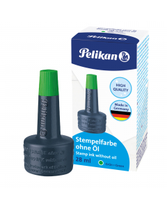 Flacone con applicatore facile da usare. Inchiostro senza olio da 28ml per timbri in gomma. Perfettamente coprente.