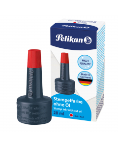 Flacone con applicatore facile da usare. Inchiostro senza olio da 28ml per timbri in gomma. Perfettamente coprente.