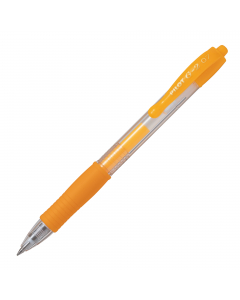Roller ricaricabile con meccanismo a scatto. Inchiostro gel antisbavature resistente all’acqua. Fusto trasparente. Grip ergonomico. Clip e grip nel colore dell’inchiostro. Ricaricabile con Refill BLS-G2-7.
Punta 0,7mm.