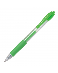 Roller ricaricabile con meccanismo a scatto. Inchiostro gel antisbavature resistente all’acqua. Fusto trasparente. Grip ergonomico. Clip e grip nel colore dell’inchiostro. Ricaricabile con Refill BLS-G2-7.
Punta 0,7mm.