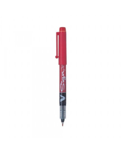 Pennarello con inchiostro liquido a base d'acqua con punta in fibra di poliestere. Livello di inchiostro visibile. Tratto 0,6mm.
Punta 2,0mm. Colore: rosso.