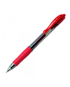 Roller ricaricabile con meccanismo a scatto. Inchiostro gel antisbavature resistente all’acqua. Fusto trasparente. Grip ergonomico. Clip e grip nel colore dell’inchiostro. Ricaricabile con Refill BLS-G2-7.
Punta 0,7mm. Colore: rosso.
