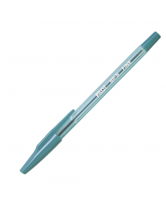 Penna a sfera con puntale in metallo. Ideale per la scuola e per l’ufficio. Fusto trasparente con scanalature antiscivolo. Sfera in carburo di tungsteno. Inchiostro a base d'olio. 
Punta 0,7mm. Colore: verde.