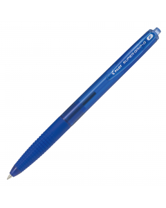 Innovativa penna a sfera a scatto dal design semplice ma moderno e originale. Utilizza un inchiostro di nuova generazione scorrevole e brillante. Ampio grip in gomma, ottima impugnatura ed elevato confort di scrittura.
Punta fine. Colore blu.