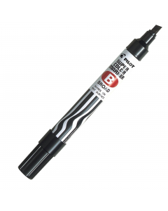 Marcatore universale con inchiostro permanente a base d’olio privo di xilene. Asciugatura rapida. Fusto in metallo. Punta in fibra acrilica. 
Punta scalpello da 2mm. Tratto da 4,5mm. 
Colore: nero.