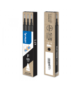 Set 3 Refill per FRIXION clicker.
Punta 0,5mm. Colore: nero.