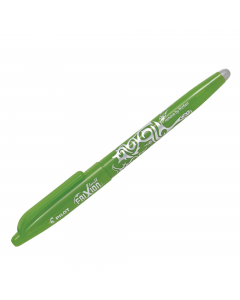 La rivoluzione nella scrittura: scrivi, cancelli e riscrivi con inchiostro termosensibile. Grip ergonomico.
Versione ball con cappuccio e sfera in carburo di tungsteno . Punta 0,7mm. Colore: verde lime.