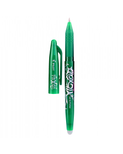 La rivoluzione nella scrittura: scrivi, cancelli e riscrivi con inchiostro termosensibile. Grip ergonomico.
Versione ball con cappuccio e sfera in carburo di tungsteno . Punta 0,7mm. Colore: verde.