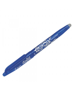 La rivoluzione nella scrittura: scrivi, cancelli e riscrivi con inchiostro termosensibile. Grip ergonomico.
Versione ball con cappuccio e sfera in carburo di tungsteno . Punta 0,7mm. Colore: azzurro.