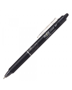 La rivoluzione nella scrittura: scrivi, cancelli e riscrivi con inchiostro termosensibile. Grip ergonomico.
Versione Clicker con sfera di carburo di tungsteno . Punta 0,7mm. Colore: nero.