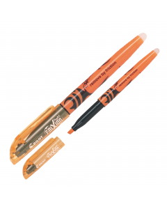 Evidenziatore cancellabile della linea FRIXION nelle nuove tonalità "Soft" nei colori pastello. Tratto da 3,3mm. Colore: arancione