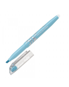 Evidenziatore cancellabile della linea FRIXION nelle nuove tonalità "Soft" nei colori pastello. Tratto da 3,3mm.
Colore: azzurro soft.