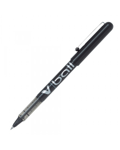 Roller Vball usa e getta ad inchiostro liquido. Livello inchiostro visibile. Punta conica con sfera a carburo di tungsteno. Clip in metallo.
Punta 0,5mm. Colore: nero.