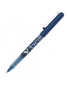 Roller Vball usa e getta ad inchiostro liquido. Livello inchiostro visibile. Punta conica con sfera a carburo di tungsteno. Clip in metallo.
Punta 0,5mm. Colore: blu.