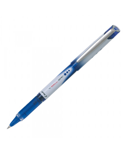 Roller Vball usa e getta ad inchiostro liquido. Livello inchiostro visibile. Punta conica con sfera a carburo di tungsteno. Clip in metallo. Grip in gomma per un maggior comfort di scrittura.
Punta 0,5mm. Colore: blu.
Confezione 12 pezzi.