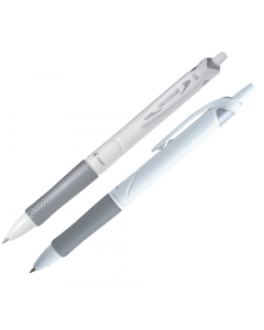 Penna a sfera a scatto ricaricabile che adotta l'inchiostro Acroball, che garantisce un tratto super scorrevole e un'essiccazione rapida, ideale per mancini. Grip ergonomico, sfera in carburo di tungsteno. Prodotta con il 78% di materiale riciclato, esclu