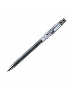 Penna a sfera con inchiostro gel bio-polimeri. Fusto trasparente. Punta ad ago in metallo. Tratto ultra sottile per una scrittura di precisione.
Punta 0,4mm. Colore: nero.