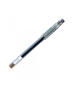 Penna a sfera con inchiostro gel bio-polimeri. Fusto trasparente. Punta ad ago in metallo. Tratto ultra sottile per una scrittura di precisione.
Punta 0,4mm. Colore: marrone.