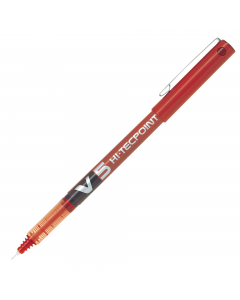 Roller usa e getta ad inchiostro liquido. Livello di inchiostro visibile. Clip in metallo.
Punta 0,5mm. Colore: rosso.