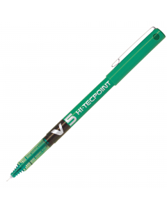 Roller usa e getta ad inchiostro liquido. Livello di inchiostro visibile. Clip in metallo.
Punta 0,5mm. Colore: verde.