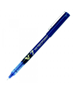 Roller usa e getta ad inchiostro liquido. Livello di inchiostro visibile. Clip in metallo.
Punta 0,7mm. Colore: blu.