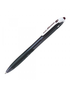 Penna a sfera a scatto con fusto composto al 78%  da materiale riciclato (escluse le parti di ricambio). Punta in metallo. Inchiostro a base d'olio. Grip in gomma. Ricaricabile con refill RFJS-GP.
Punta 1,6mm. Colore: nero.