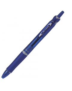 Penna a sfera a scatto ricaricabile prodotta con il 78% di materiale riciclato, escluse le parti di ricambio. Inchiostro Acroball, che garantisce un tratto super scorrevole e un'essiccazione rapida, ideale per mancini. Fusto trasparente nel colore dell'in